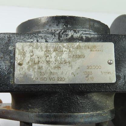 Stober DWO-3000-025-4 Gear Motor 30:1 Ratio 46RPM 1/3HP 3Ph 220-480V