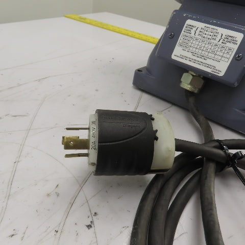 Baldor G8-170-13 330B 3/4HP Pedestal Buffer Grinder 230/460V 3Ph 3000/3600RPM