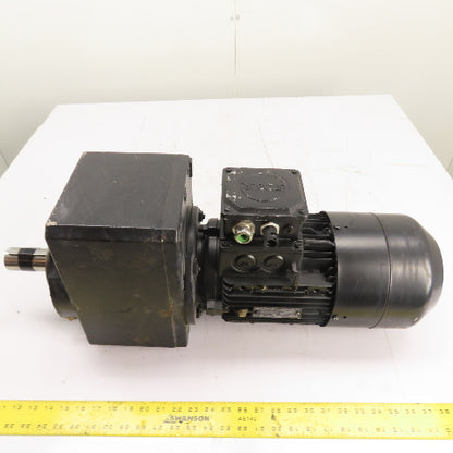 Stober C502G0420D100K4 3HP 41.688:1 Ratio Gear Motor 34RPM Output 220/480V 3Ph