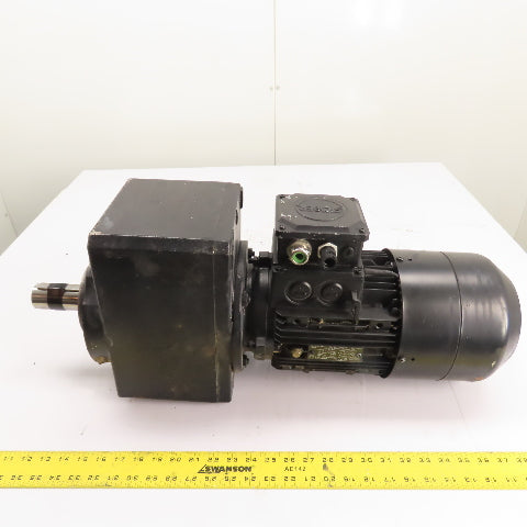Stober C502G0420D100K4 3HP 41.688:1 Ratio Gear Motor 34RPM Output 220/480V 3Ph