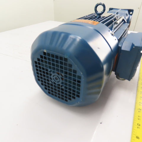 SEW-EURODRIVE KV47B DRN100L4/BE5HR 5HP 4.64:1 Ratio Gear Motor 230/460V 379RPM
