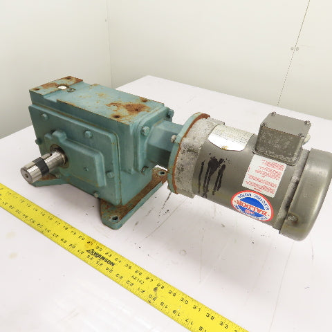 Dodge Tigear 262B100N056K1 3/4HP AC Gear Motor 100:1 Ratio 230/460V 3Ph 17.25RPM