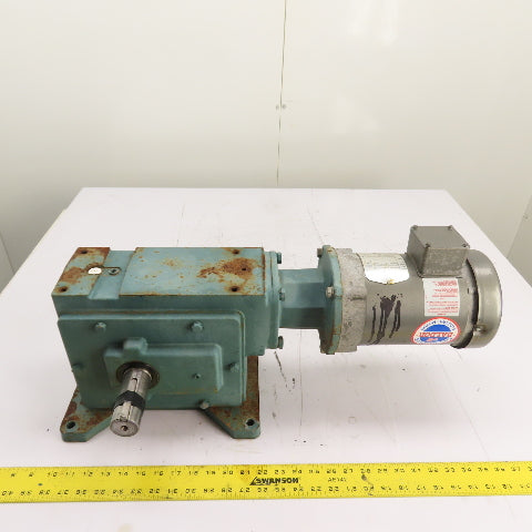 Dodge Tigear 262B100N056K1 3/4HP AC Gear Motor 100:1 Ratio 230/460V 3Ph 17.25RPM