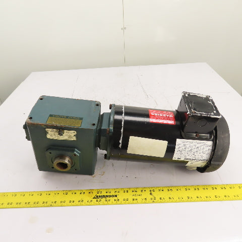 Grove Gear FHMQ226-2 25:1 Ratio Gear Motor 1.5HP 3Ph 230/460V 70RPM