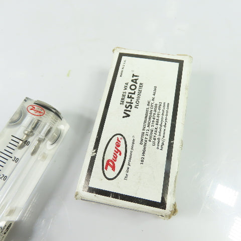 Dwyer VFA-44-SSV Visi-Float Flowmeter 10-40 GPH Water