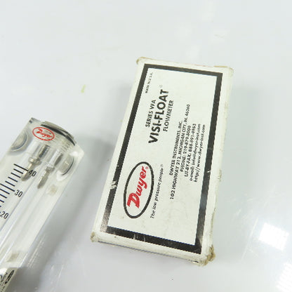 Dwyer VFA-44-SSV Visi-Float Flowmeter 10-40 GPH Water