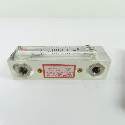 Dwyer VFA-44-SSV Visi-Float Flowmeter 10-40 GPH Water
