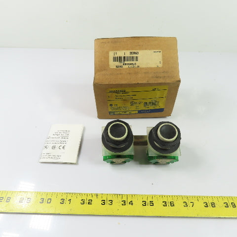 Square D 9001SKRU2 2 Speed Momentary Interlock Push Button Switch 120/240V NEW