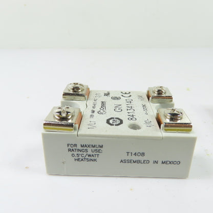Crouzet GN84134140 100A Solid State Relay 48-660VAC 4-32VDC Input