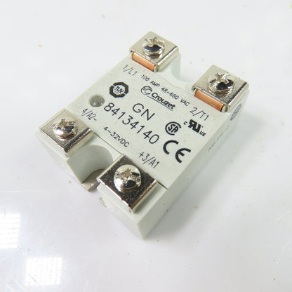 Crouzet GN84134140 100A Solid State Relay 48-660VAC 4-32VDC Input