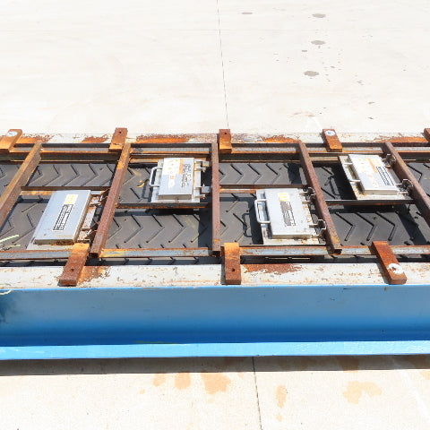 24" x 20'8" Long Slide Bed Conveyor W/ Magnetic Pick-Up 77FPM 480V 2Hp 3Ph