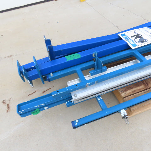 Gorbel 150Lbs Free Standing Workstation Crane 10' Width x 11' Run 11' Under