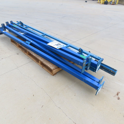 Gorbel 150Lbs Free Standing Workstation Crane 10' Width x 11' Run 11' Under