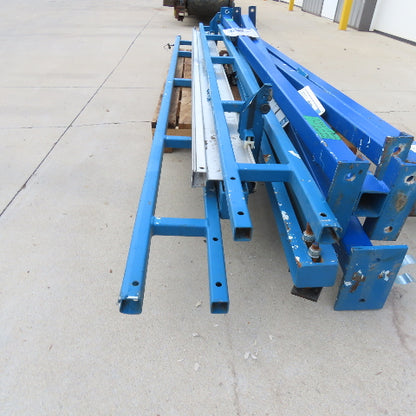 Gorbel 150Lbs Free Standing Workstation Crane 10' Width x 11' Run 11' Under