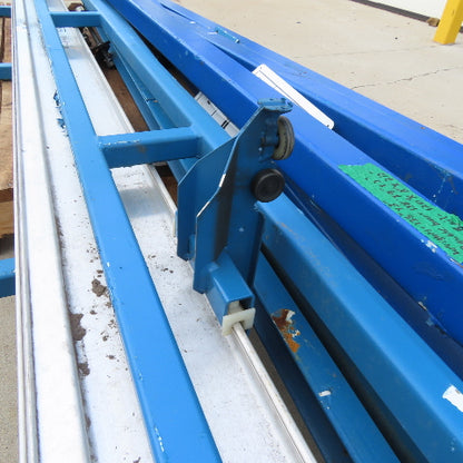 Gorbel 150Lbs Free Standing Workstation Crane 10' Width x 11' Run 11' Under