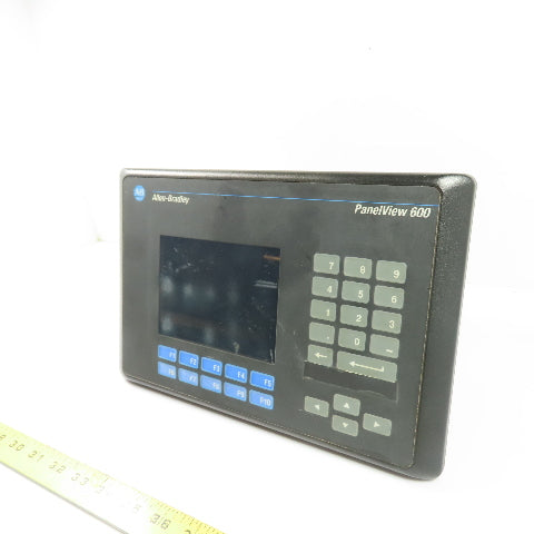 Allen-Bradley 2711-B6C1 Panelview 600 Ser C FRN 3.15 RevB HMI Operator Interface