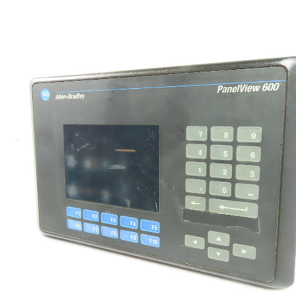 Allen-Bradley 2711-B6C1 Panelview 600 Ser C FRN 3.15 RevB HMI Operator Interface