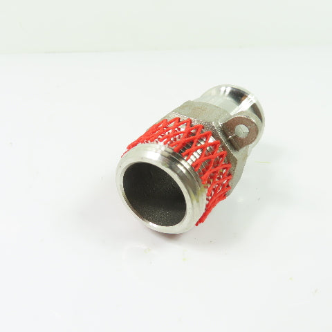 PT 10F Stainless Steel Camlock Male Adapter x Male 1" NPT Threaded Fitting NEW