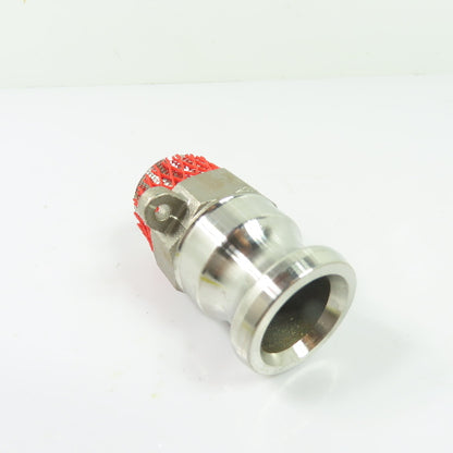 PT 10F Stainless Steel Camlock Male Adapter x Male 1" NPT Threaded Fitting NEW