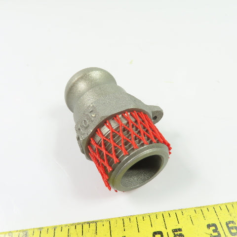 PT 10F Aluminum Camlock Male Adapter x Male 1" NPT Threaded Fitting NEW