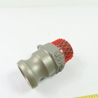 PT 10F Aluminum Camlock Male Adapter x Male 1" NPT Threaded Fitting NEW