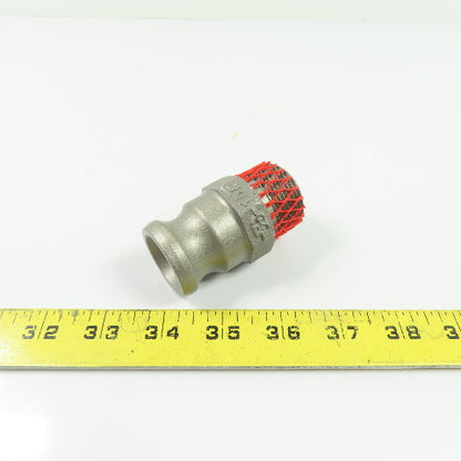 PT 10F Aluminum Camlock Male Adapter x Male 1" NPT Threaded Fitting NEW