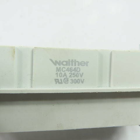 Walther MC464D 64-Pos Insert Rectangular Connector 10A 250V
