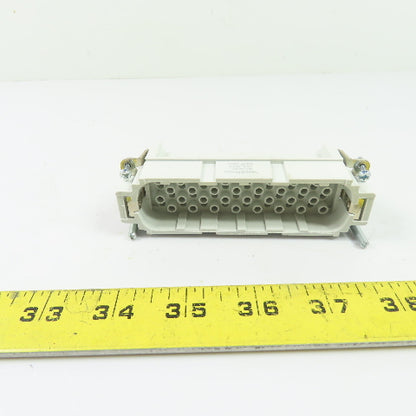 Walther MC464D 64-Pos Insert Rectangular Connector 10A 250V