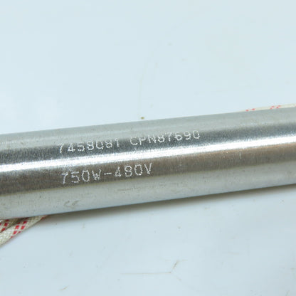 CPN87690 7458081 750W Cartridge Heater 480V 5"