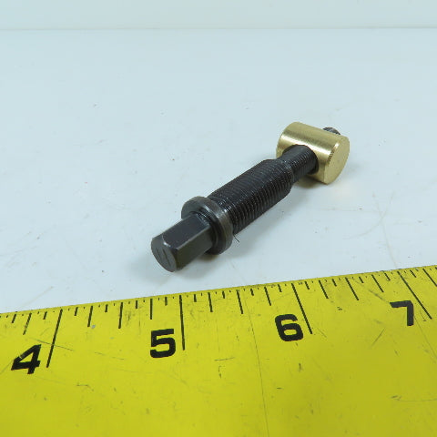 Metric Feed Screw M10 x M12 Thread 63mm Length