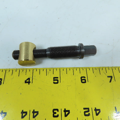 Metric Feed Screw M10 x M12 Thread 63mm Length