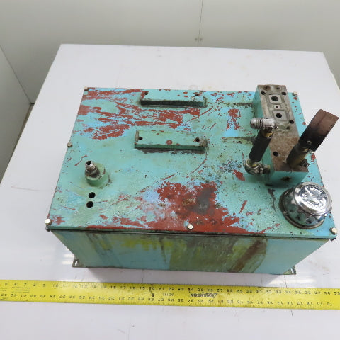 15 Gallon Hydraulic Power Unit Reservoir Fluid Tank TANK ONLY