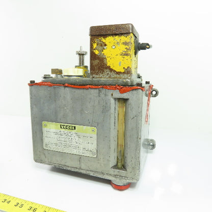 Vogel MFE5/BW3 Centralized Lubrication Pump Unit 2.7L Reservoir Tank