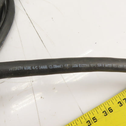 Priority Wire 14AWG 4-Conductor SOOW Portable Power Cable 600V 23'