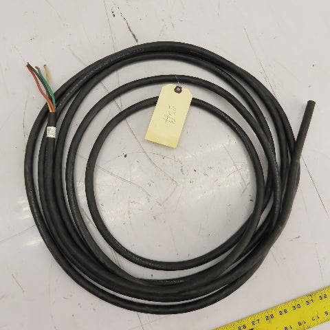 Priority Wire 14AWG 4-Conductor SOOW Portable Power Cable 600V 23'