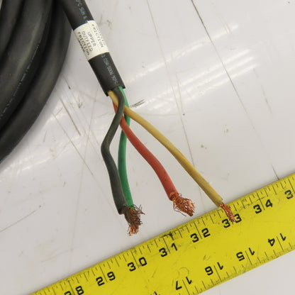 Priority Wire N/A 14AWG 4-Conductor SOOW Portable Power Cable 600V 23'