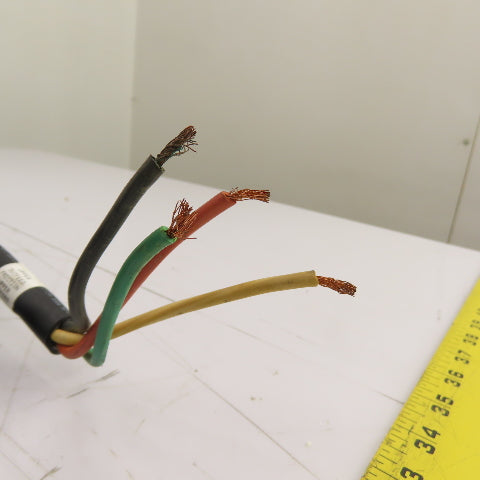 Priority Wire N/A 14AWG 4-Conductor SOOW Portable Power Cable 600V 23'