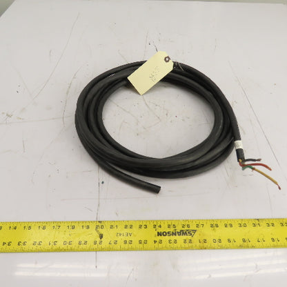 Priority Wire N/A 14AWG 4-Conductor SOOW Portable Power Cable 600V 23'