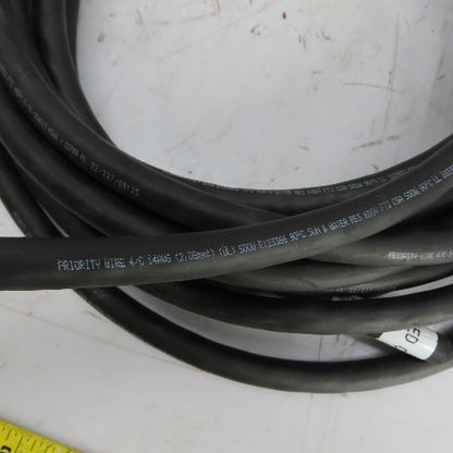 Priority Wire 14AWG 4-Conductor SOOW Portable Power Cable 600V 33'
