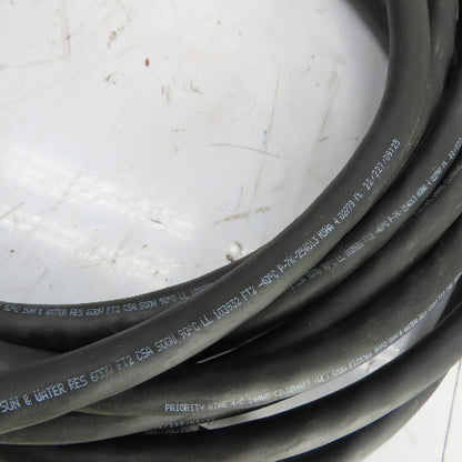 Priority Wire 14AWG 4-Conductor SOOW Portable Power Cable 600V 33'