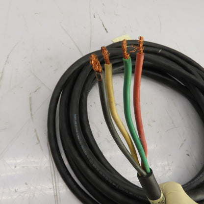 Priority Wire 14AWG 4-Conductor SOOW Portable Power Cable 600V 33'