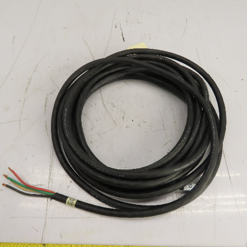Priority Wire 14AWG 4-Conductor SOOW Portable Power Cable 600V 33'