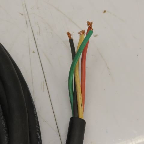 Priority Wire 14AWG 4-Conductor SOOW Portable Power Cable 600V 22'