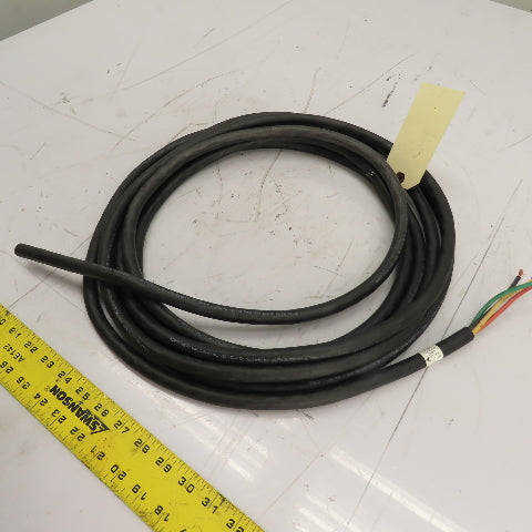 Priority Wire 14AWG 4-Conductor SOOW Portable Power Cable 600V 22'