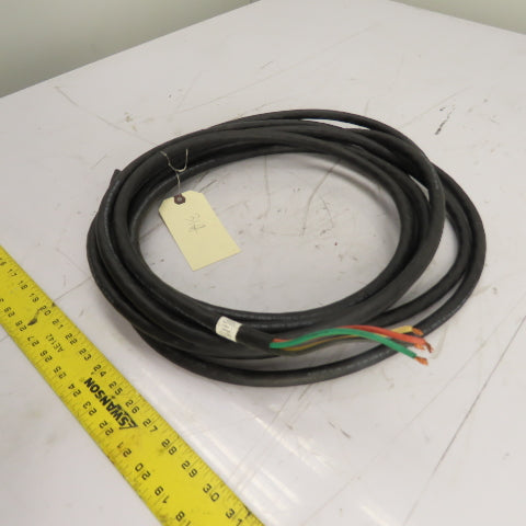 Priority Wire N/A 14AWG 4-Conductor SOOW Portable Power Cable 600V 31'