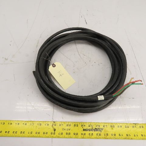 Priority Wire N/A 14AWG 4-Conductor SOOW Portable Power Cable 600V 31'