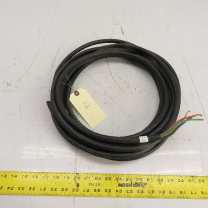 Priority Wire N/A 14AWG 4-Conductor SOOW Portable Power Cable 600V 31'