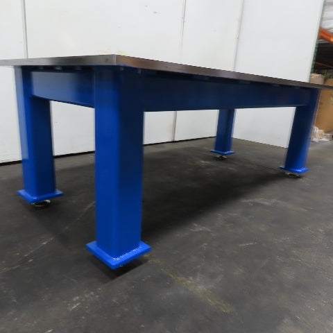 48" x 96" Steel Top 1-1/4" Thick Welding Fixture Table 3" x 3" Grid 5/8" Holes