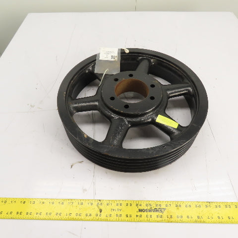 Dodge 455355 6-5V1870-F 6-Groove 5V Belt Sheave Pulley 18.7" OD QD Bushed