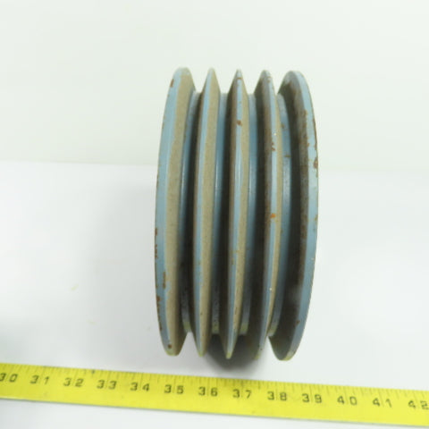 Maska 4-5V8.0-E 4-Groove 5V Section QD Bushed Pulley Sheave 8" OD 3-1/8" W